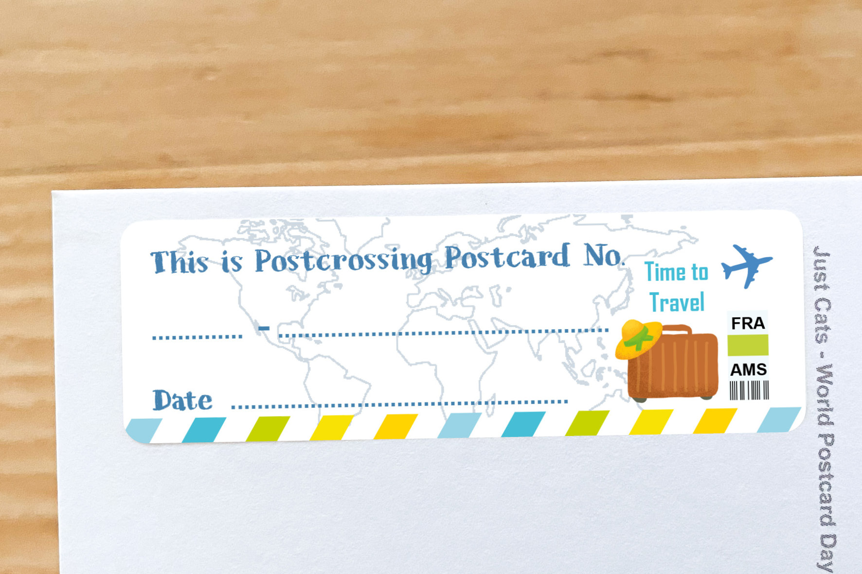 Travel ID Sticker Set