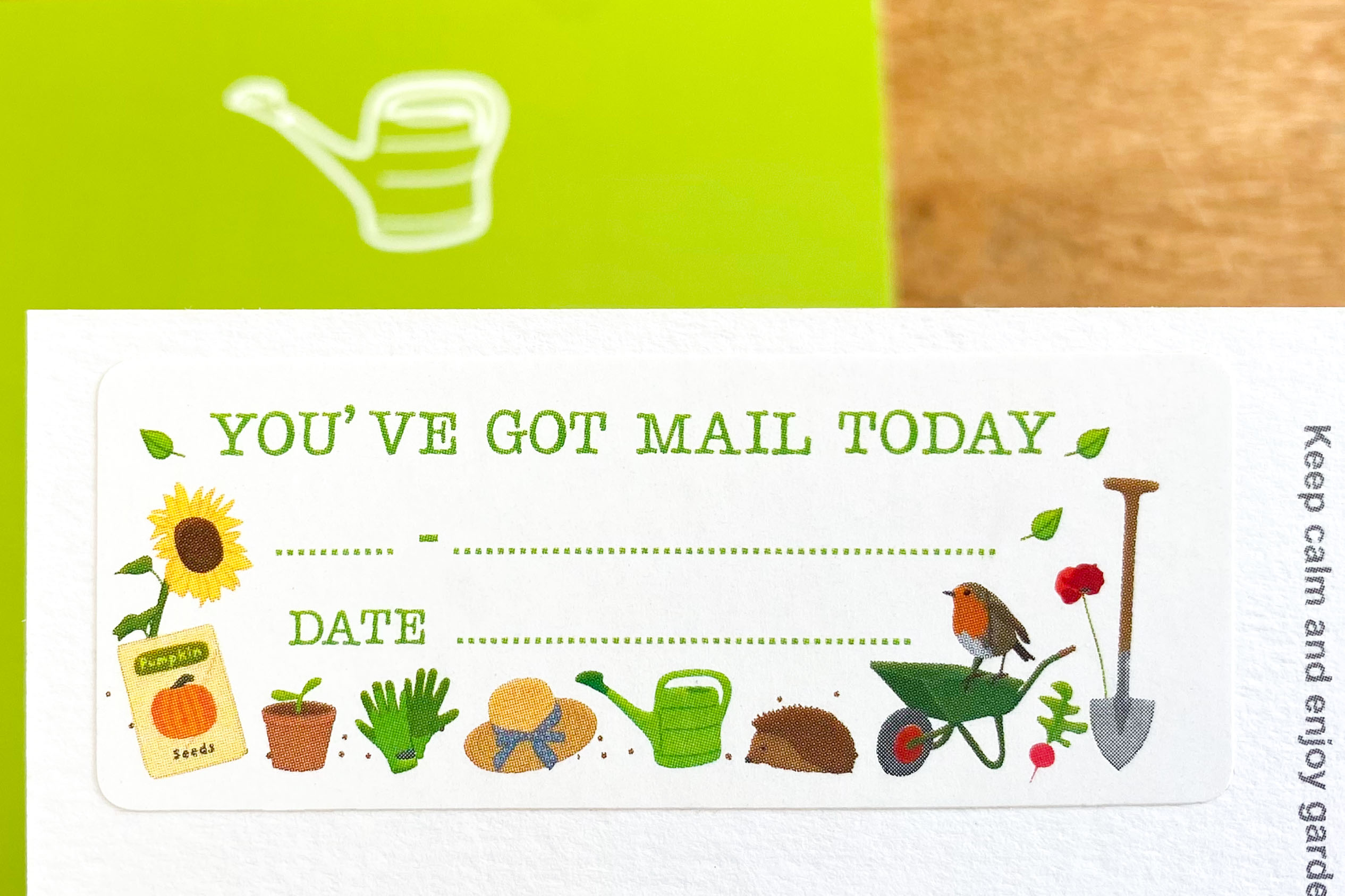 papersisters-Gardening-Postcrossing-Postcard-ID-Sticker