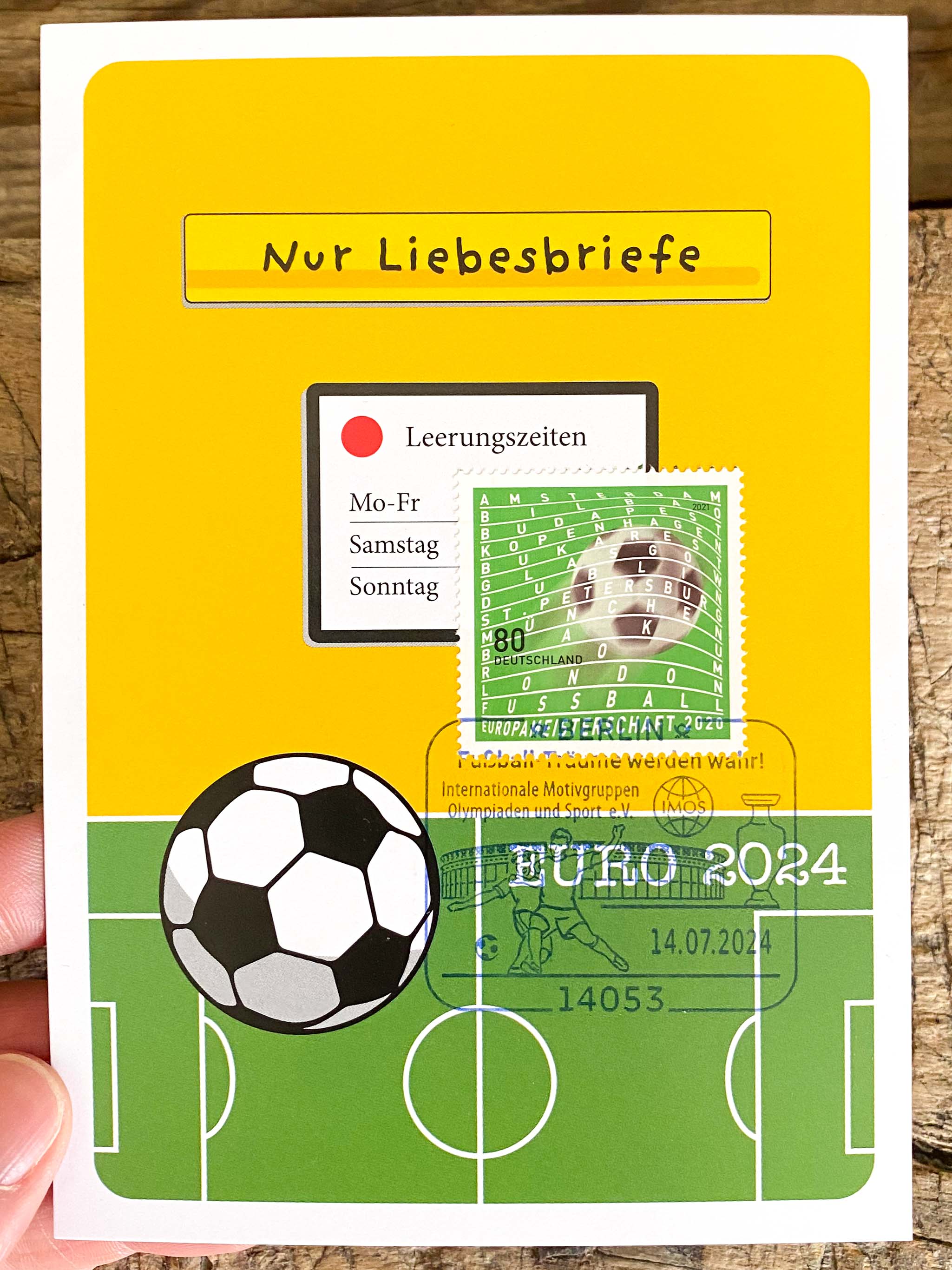 Maximum Postcard EURO 2024