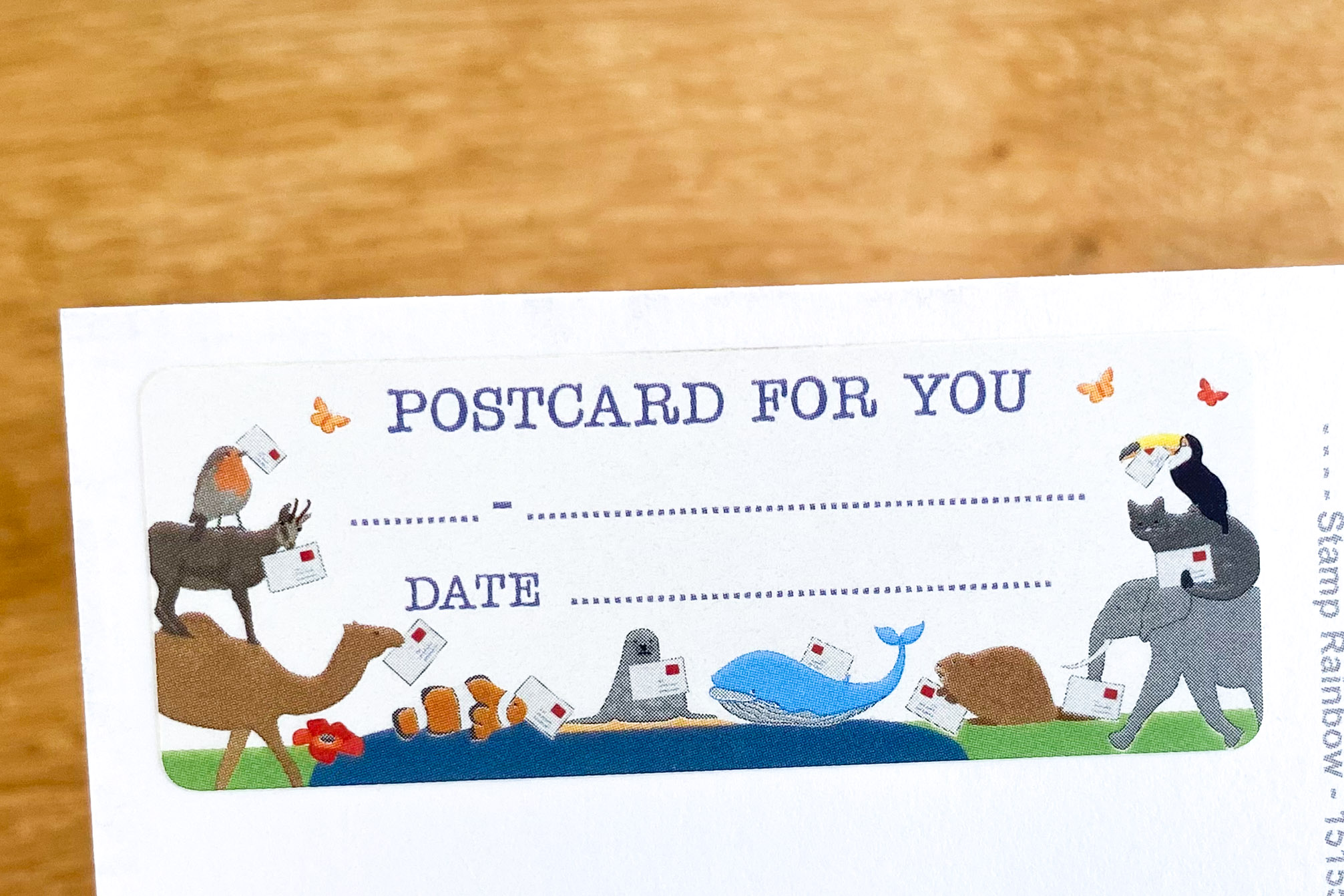 papersisters-Postcard-ID-Animal-Kingdom-Sticker-Set-3