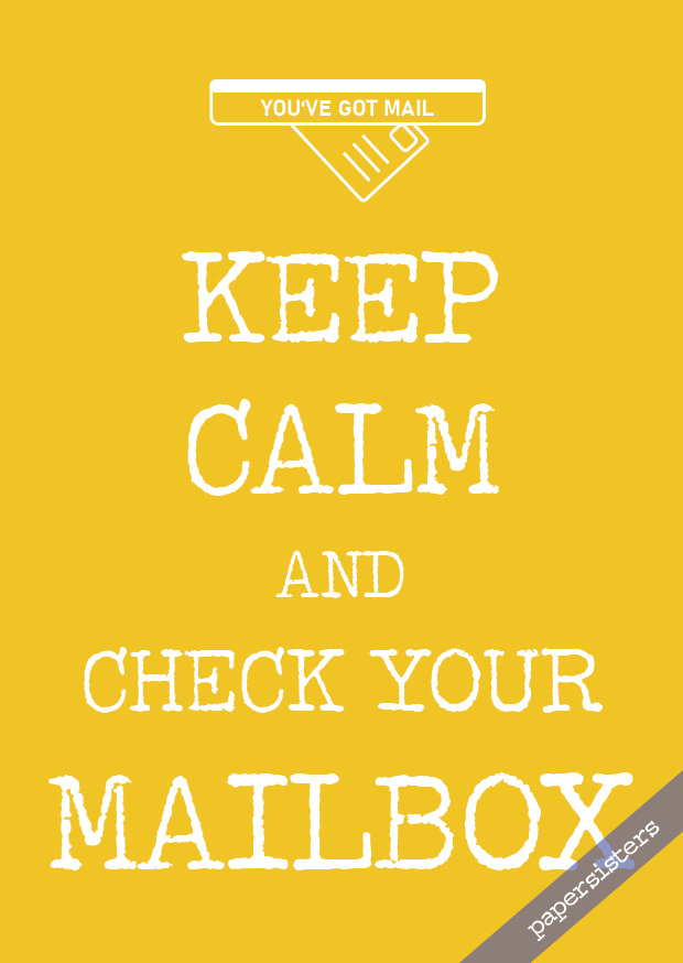 Keep calm mailbox