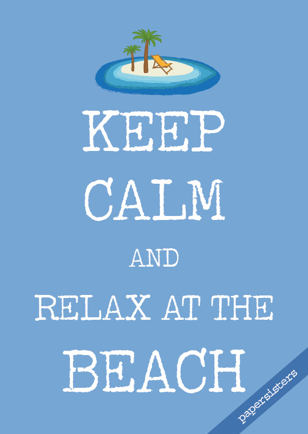 Keep calm Beach