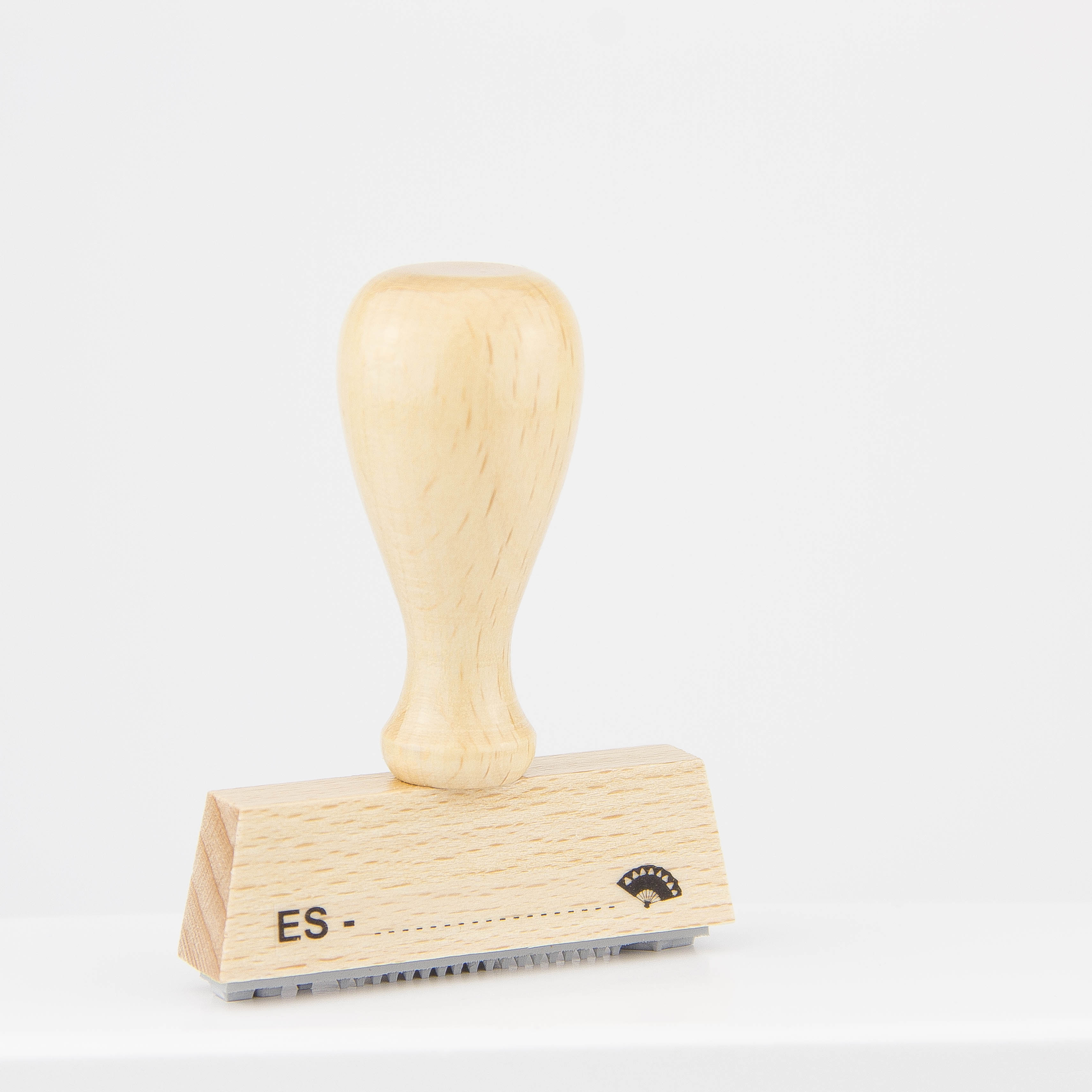 papersisters-Postcard-Id-ES-Spain-Stempel-rubberstamp ES...Postcard ID Fächer