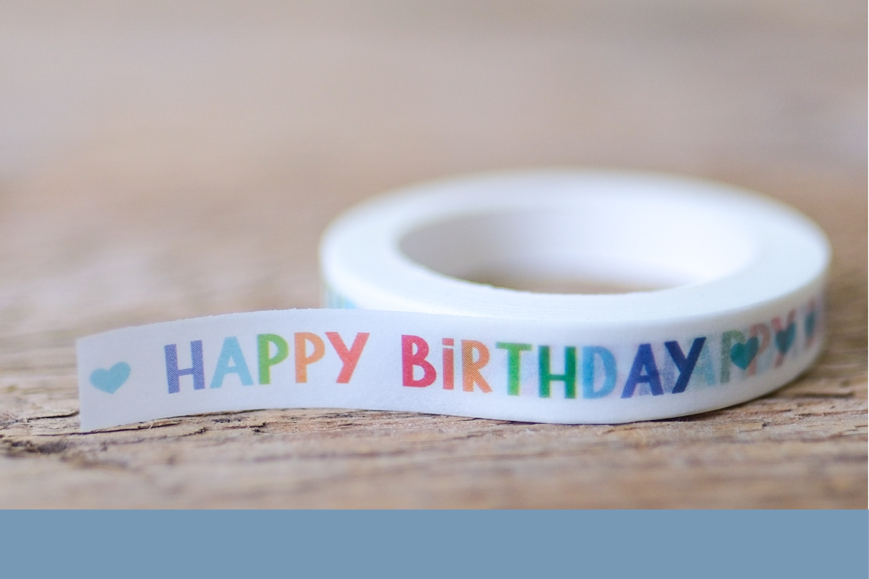papersisters tape happy birthday