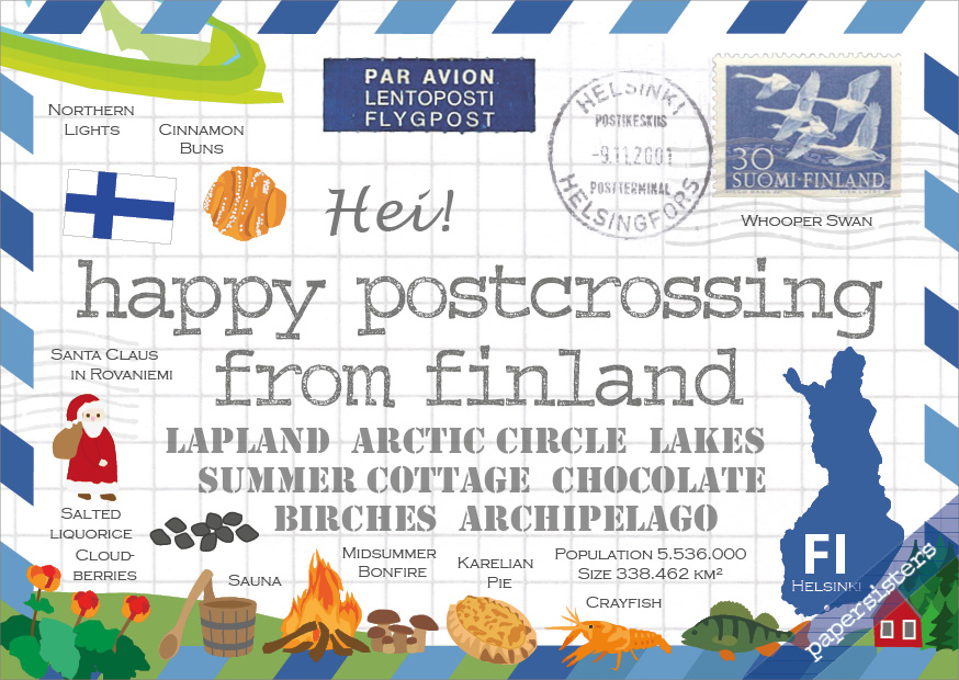 Happy Postcrossing FI - 3rd Edition