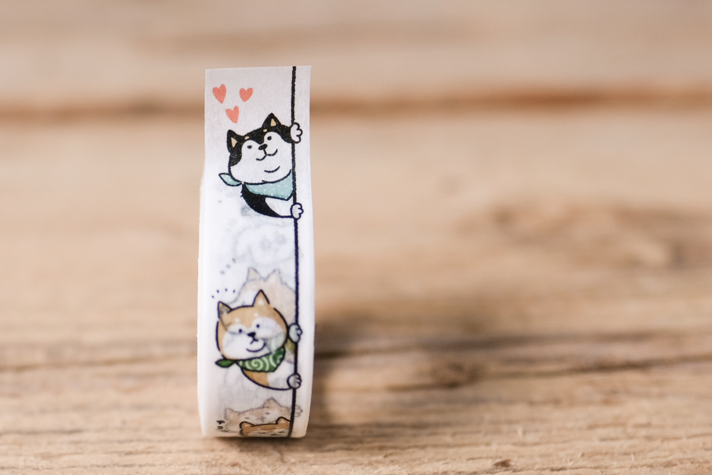 papersisters-Maskingtape-shiba-dog