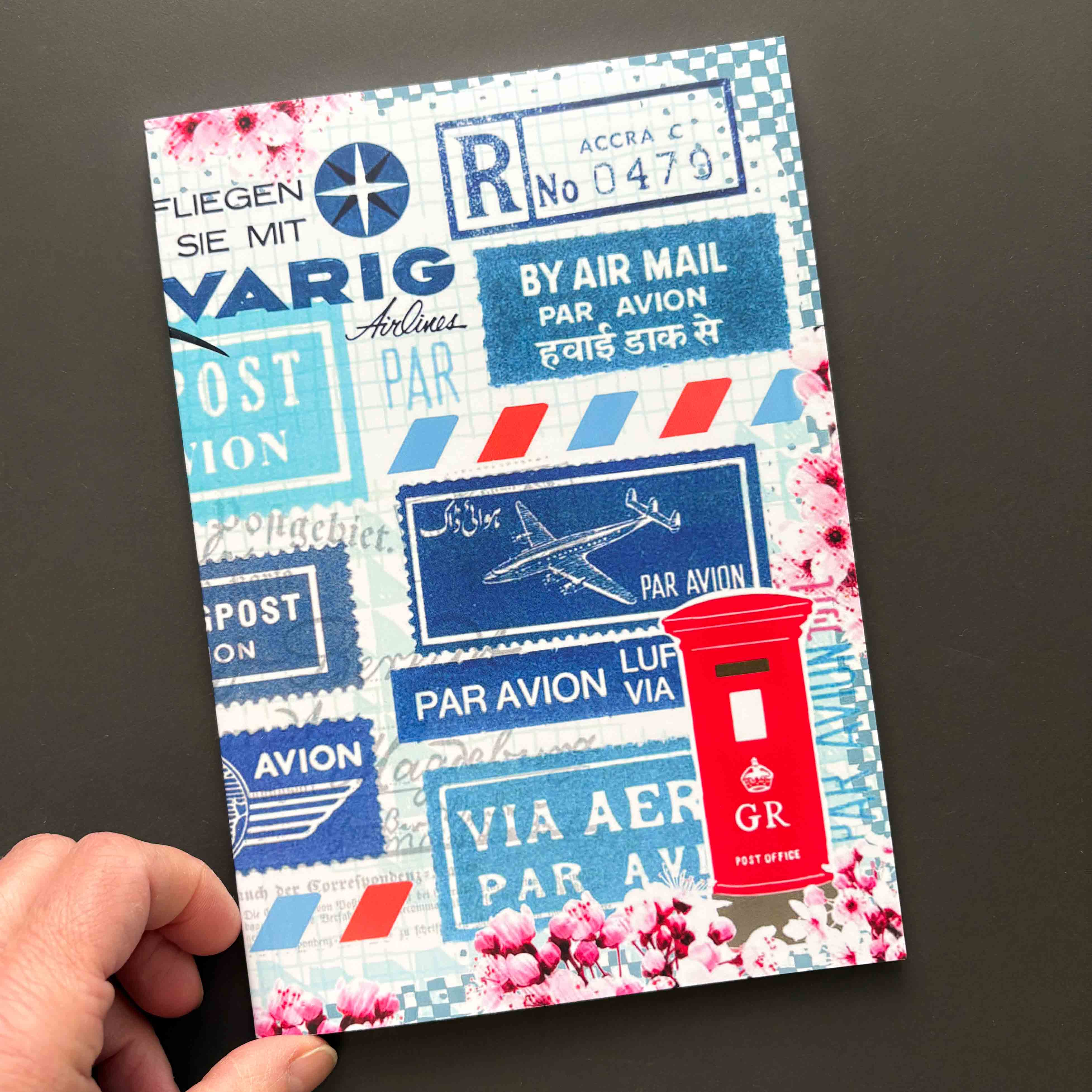 papersisters Booklet "Airmail Mailart"