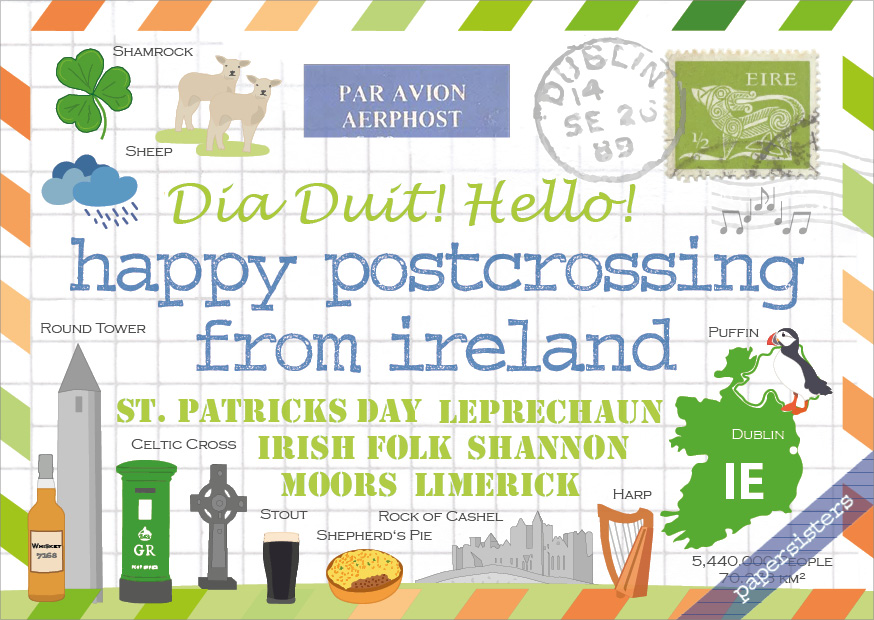 Happy Postcrossing IE 2nd Edition