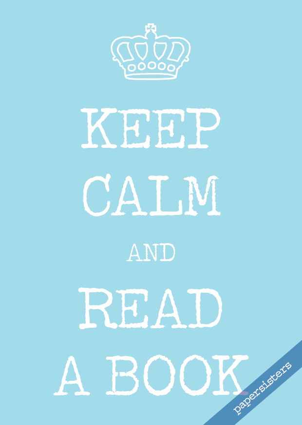 papersisters-Keep-calm-and-read-a-book-postcard-Postkarte
