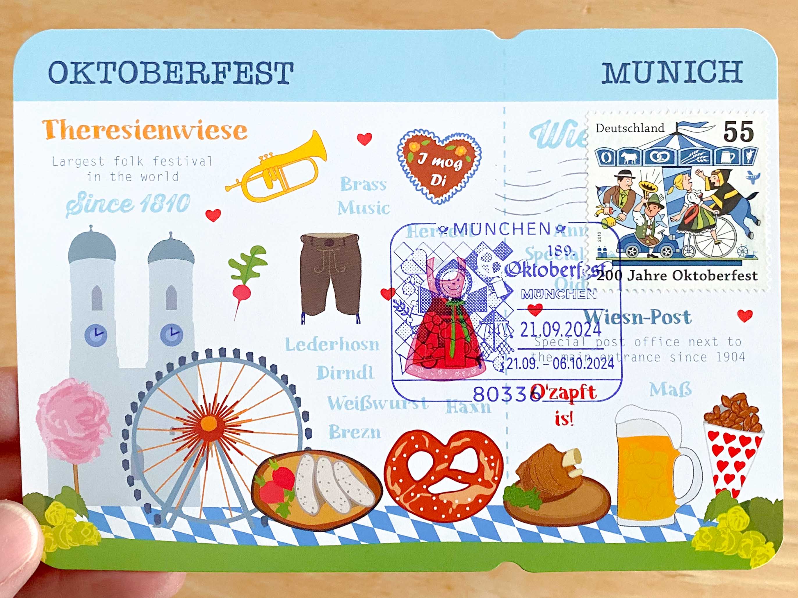 Maximum Postcard Oktoberfest