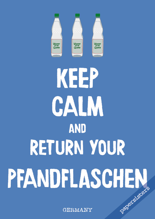 Keep calm Pfandflaschen  - No.26