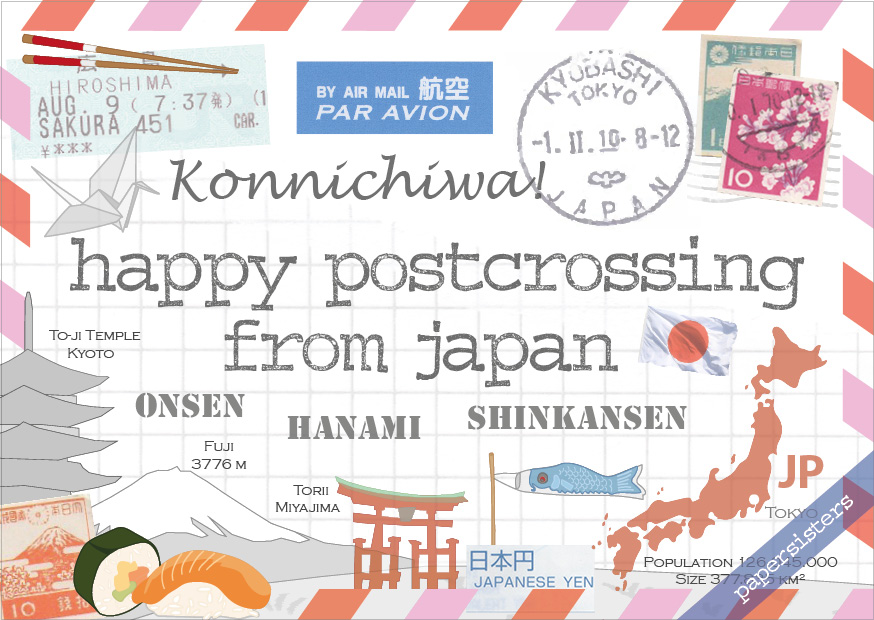 papersisters-postcard-Happy-Postcrossing-from-Japan-HPC-JPtQnZ3D37DWuNA Happy Postcrossing JP