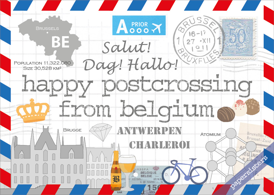papersisters-postcard-Happy-Postcrossing-from-Belgium-HPC-BErVIZCv5rtSCTN Happy Postcrossing BE