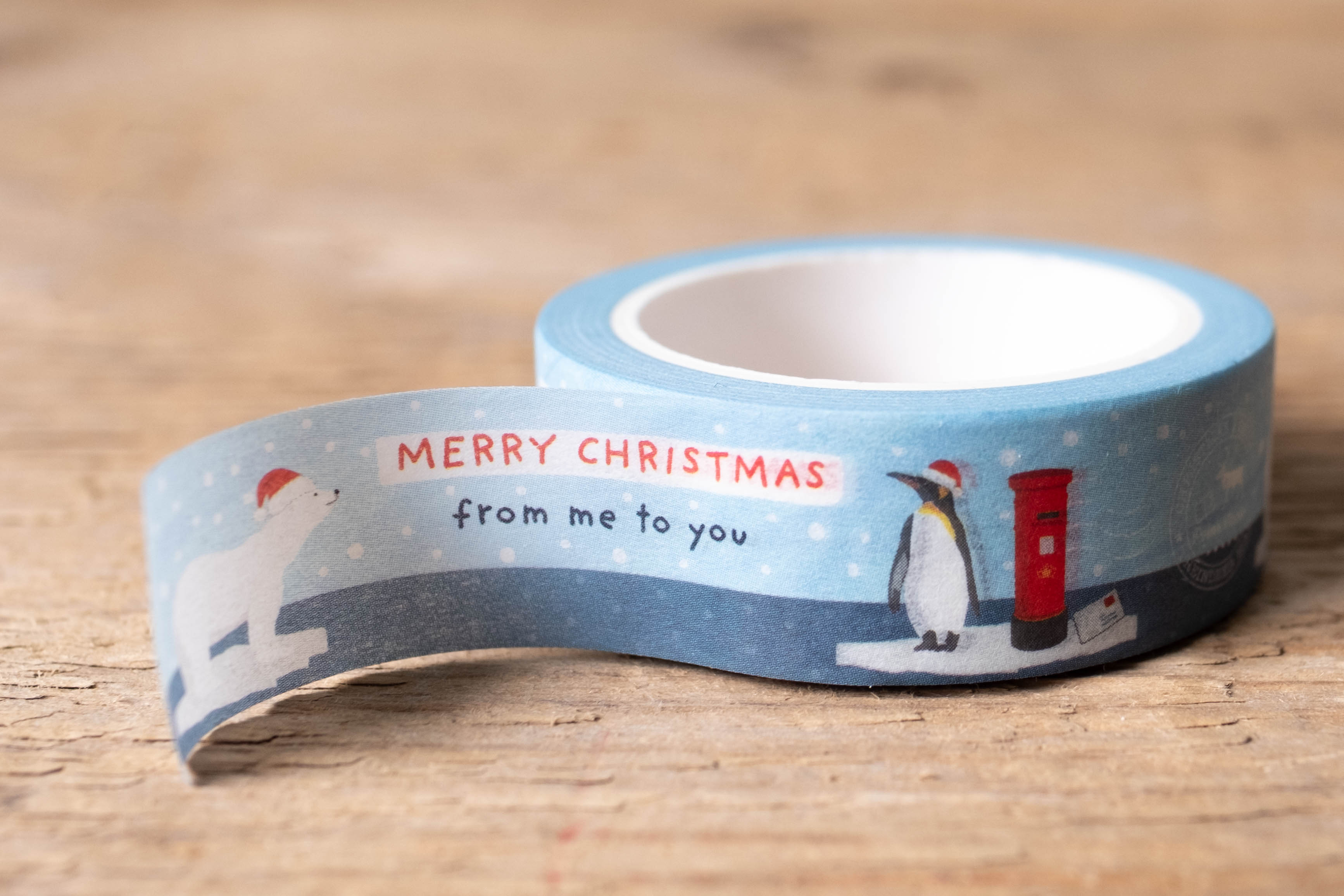 papersisters tape merry christmas polar friends